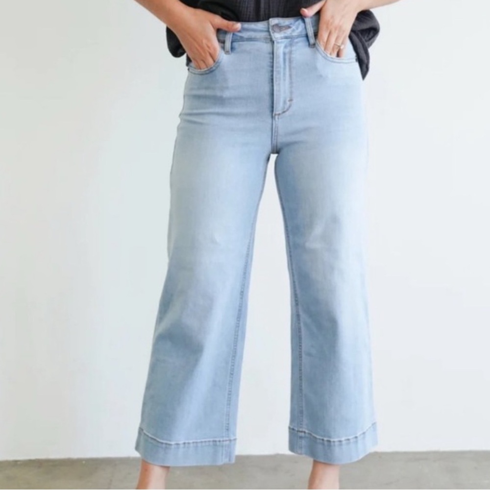 CJLA Mer Jeans, light wash size 3